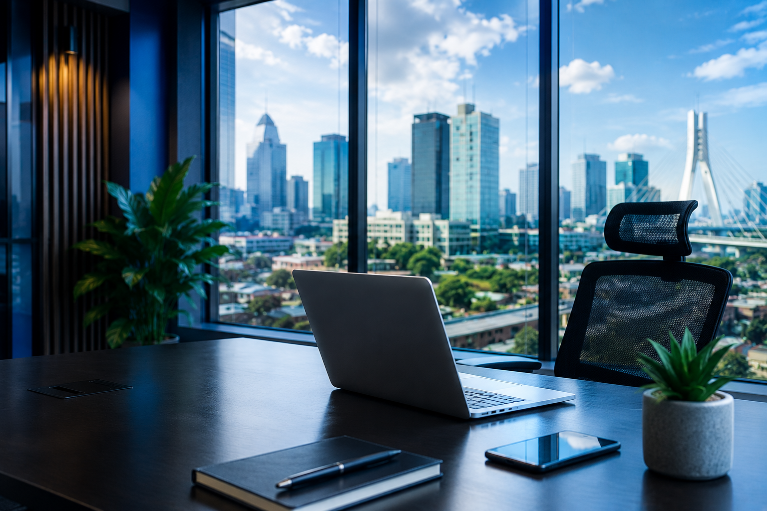 Professional African technology business placeholder image