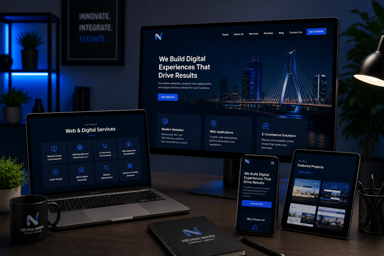 Web and digital services